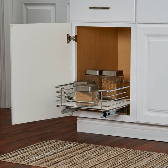 Household Essentials Glidez Lined Cabinet Organizer